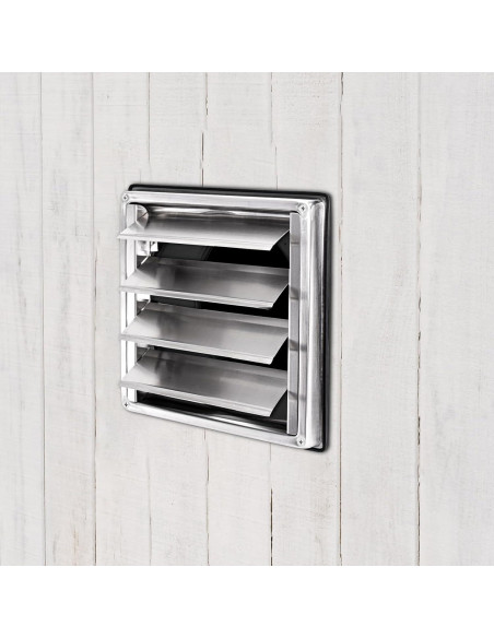 Cubierta de Ventilación Exterior Yopay 6 Pulgadas Acero Inoxidable