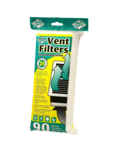 Filtros de Ventilación de Aire Winston - Paquete de 24 Filtros 10x25 cm 2