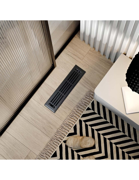 Cubierta de Ventilación de Suelo Empire Register Co 30x12cm Cubierta de Ventilación de Suelo Empire Register Co 30x12cm