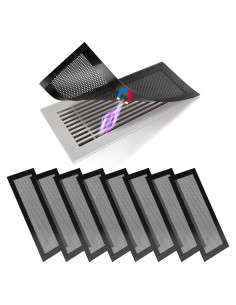 Cubierta de Ventilación Magnética 4x10" PVC BEST CHOICE