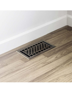 Cubierta de Ventilación Tiara Handicrafts 10x25 cm Bronce Antiguo 2