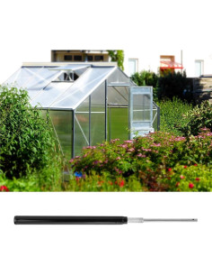 Abridor de Ventanas Automático Solar Leopacat para Invernaderos 2