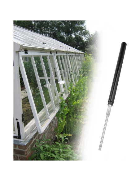 Abridor de Ventanas Automático Solar Leopacat para Invernaderos