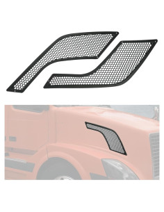 Ventilación del Capó HECASA para Volvo VNL 2003-2017 - ABS Negro