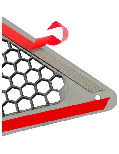 Ventilación del Capó HECASA para Volvo VNL 2003-2017 - ABS Negro