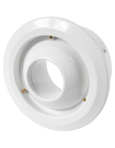 Difusor de Aire Redondo Repa Market 10 cm Ajustable Blanco
