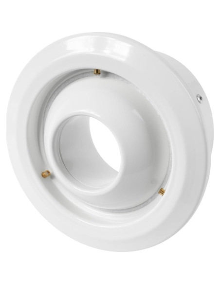 Difusor de Aire Redondo Repa Market 10 cm Ajustable Blanco