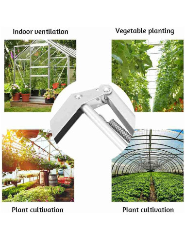 Abridor de Ventana Automático Solar Yziixi para Invernaderos