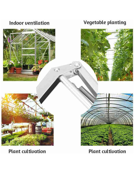 Abridor de Ventana Automático Solar Yziixi para Invernaderos