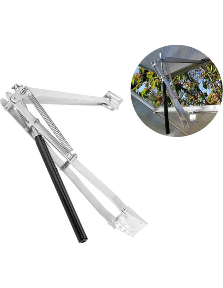 Abridor de Ventanas Automático Solar BIBISTORE 7kg Doble Resorte