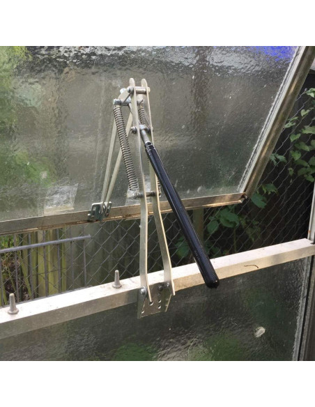 Abridor de Ventanas Automático Solar BIBISTORE 7kg Doble Resorte