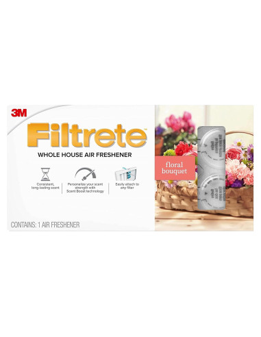 Ambientador de Aire Filtrete Ramo Floral para Filtros HVAC