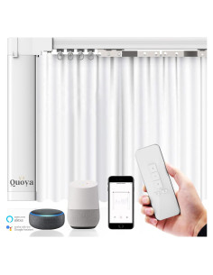 Cortina Eléctrica Motorizada Quoya AT5810 hasta 3m Control App