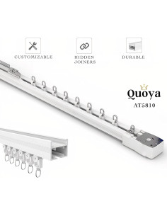 Cortina Eléctrica Motorizada Quoya AT5810 hasta 3m Control App 2