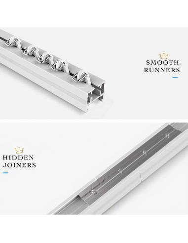 Cortina Eléctrica Motorizada Quoya AT5810 hasta 3m Control App