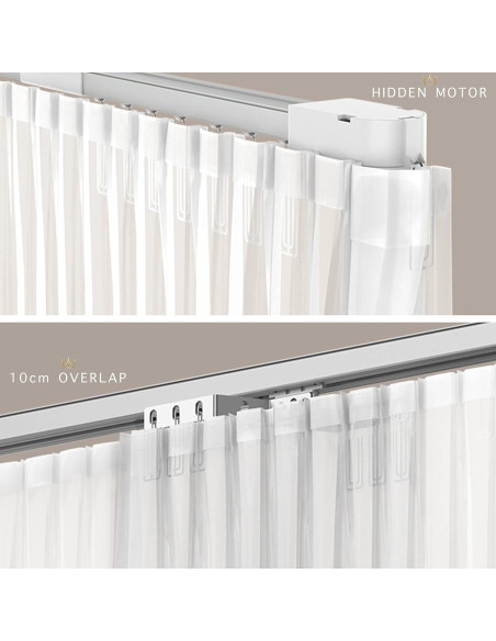 Cortina Eléctrica Motorizada Quoya AT5810 hasta 3m Control App