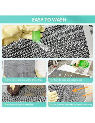 Filtro de Aire Electroestático Accecraft 50x39x2 cm Lavable MERV 8