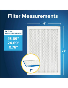 Filtro de Aire Filtrete 40.64x63.5cm MPR 1900 Paquete de 4 2