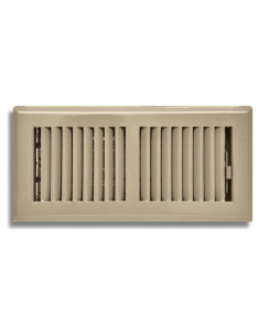 Cubierta de Ventilación de Piso 6" x 12" Marrón Desierto