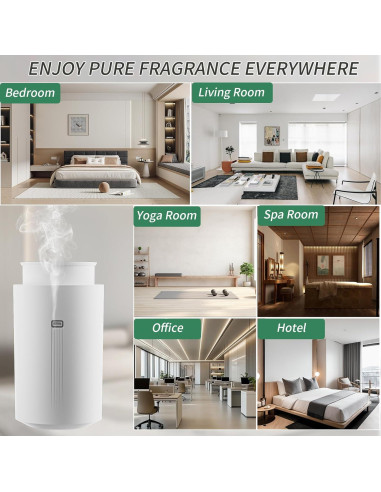 Difusor de Aromas Wankeer 400ml, Cobertura 139m, Control App