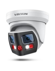Cámara de Seguridad IP VIKYLIN 8MP Doble Lente 4K 180