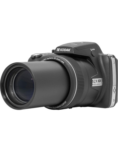 Cámara Digital Kodak PIXPRO AZ528 Negra 16MP 52x Zoom 32GB