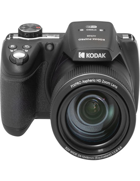 Cámara Digital Kodak PIXPRO AZ528 Negra 16MP 52x Zoom 32GB