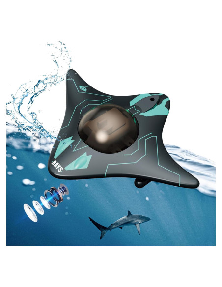 Barco RC RiskOrb con Cámara Submarina HD 480P - Juguete Acuático
