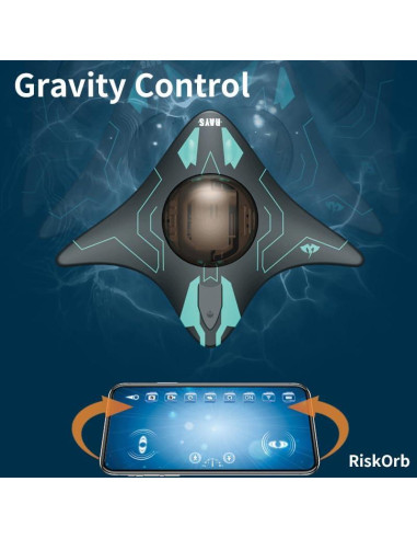 Barco RC RiskOrb con Cámara Submarina HD 480P - Juguete Acuático