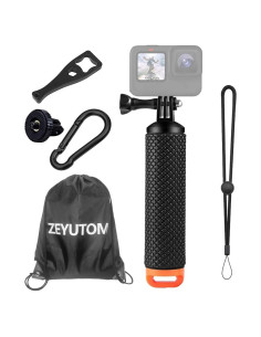 Agarradera Flotante Impermeable con Mosquetón para GoPro y DJI