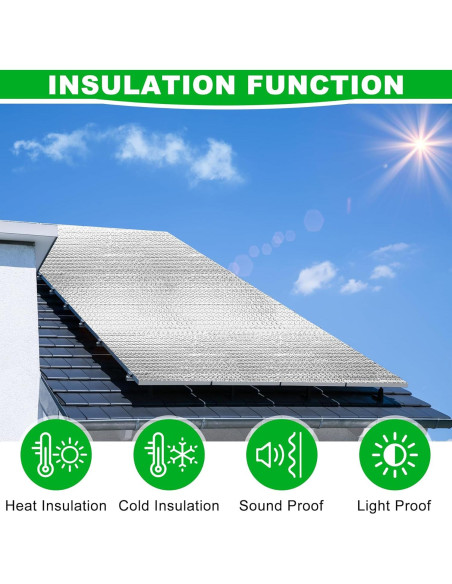 Kit Aislamiento Puertas Garaje MYFAMIREA 6 Paneles 61x122cm