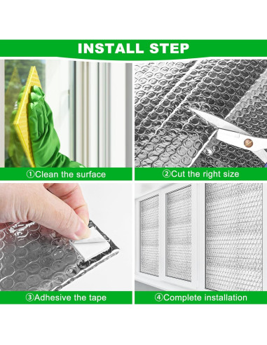 Kit Aislamiento Puertas Garaje MYFAMIREA 6 Paneles 61x122cm