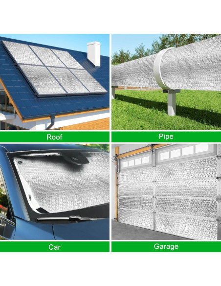 Kit Aislamiento Puertas Garaje MYFAMIREA 6 Paneles 61x122cm