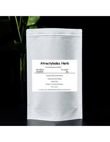 Rizoma de Atractylodes Blanco 250g - Atractylodes Macrocephala