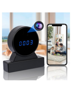 Cámara Reloj WiFi Full HD 1080P LIBREFLY con Visión Nocturna
