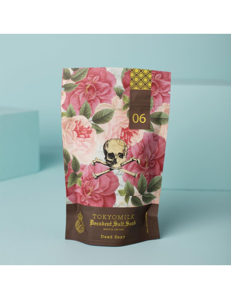 Sal de Baño TokyoMilk Muerto Sexy 283g - Vainilla y Ébano