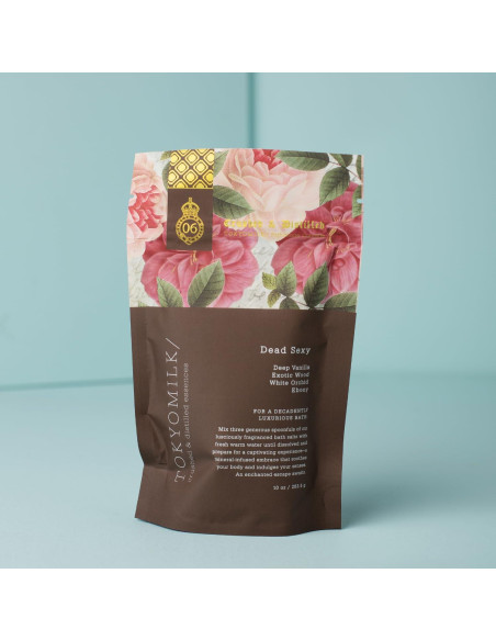 Sal de Baño TokyoMilk Muerto Sexy 283g - Vainilla y Ébano