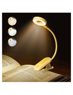 Luz de lectura LED recargable enclize con 3 temperaturas