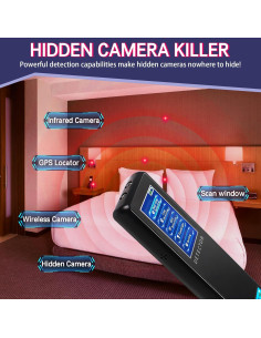 Detector de Cámaras Ocultas Diskawi01 - Localizador GPS Portátil 2