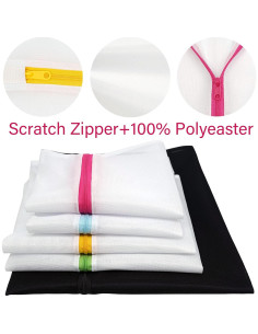 Juego de 5 Bolsas de Lavandería de Malla Casaphoria 2