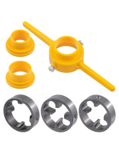 Kit de Herramientas de Roscar Tubos de PVC NADUSEP 6 Pcs