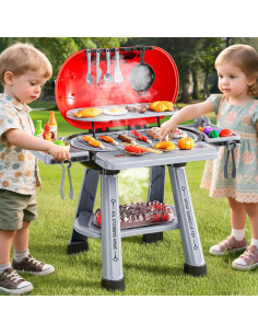 Juego de Cocina Parrilla BBQ NIPLOOOW 2 Capas 1.64 kg 2