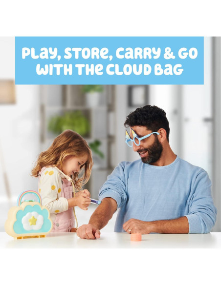 Juego de Doctor Bluey Cloud Bag - Set Médico 7 Piezas Juego de Doctor Bluey Cloud Bag - Set Médico 7 Piezas