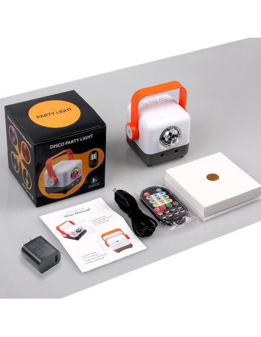 Luz Estroboscópica LED Yalaite con Control Remoto, 8.49cm