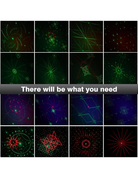 Proyector de Luz Estroboscópica LED RGB Qajok DQ-R60 10.67cm