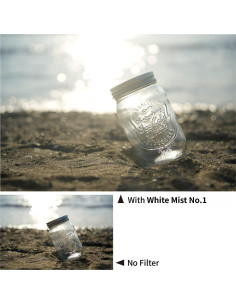 Filtro de Difusión Kenko White Mist No.1 49mm - Efecto Vintage 2