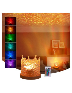 Luz de Olas del Océano 3D Favorite Garden 16 LEDs Decorativa