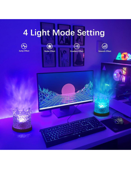 Luz de Olas del Océano 3D Favorite Garden 16 LEDs Decorativa