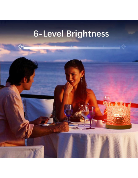 Luz de Olas del Océano 3D Favorite Garden 16 LEDs Decorativa