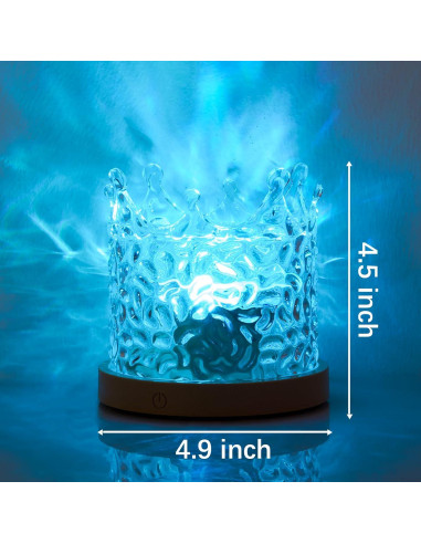 Luz de Olas del Océano 3D Favorite Garden 16 LEDs Decorativa